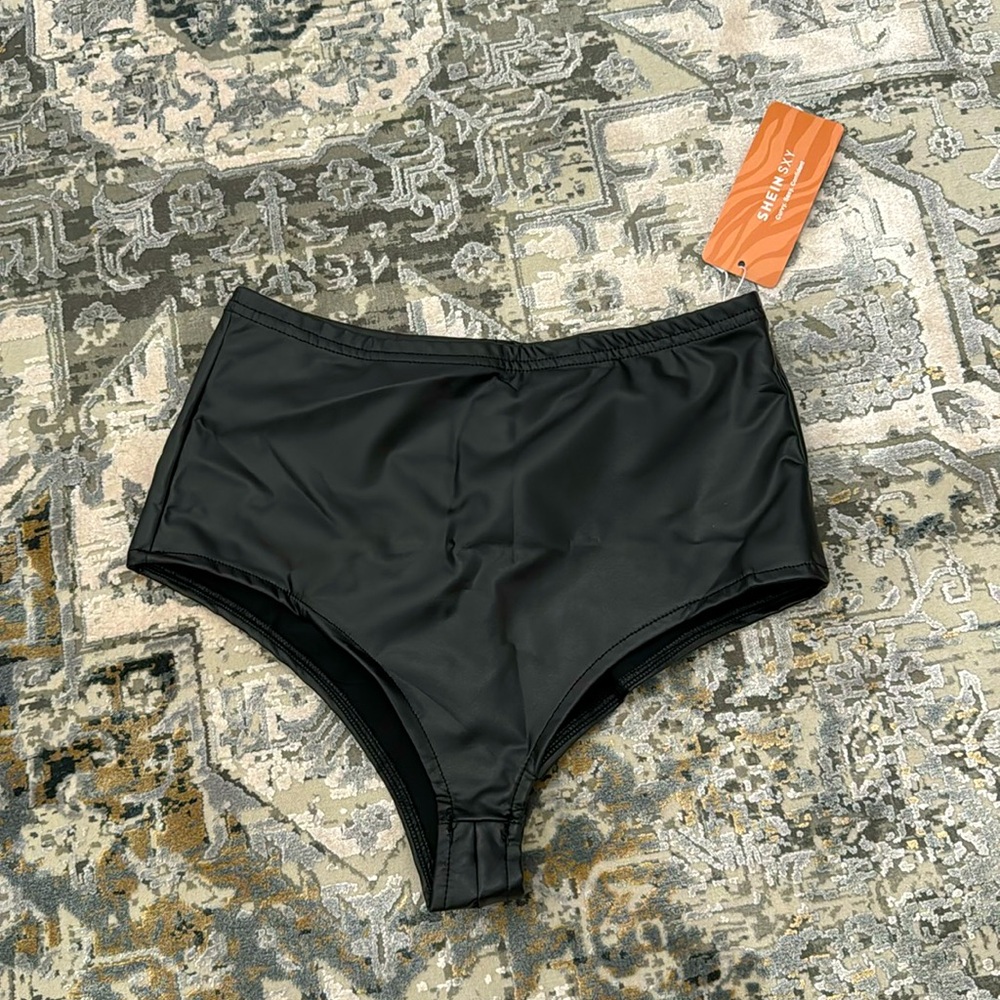 Faux Leather Rave Bottoms
